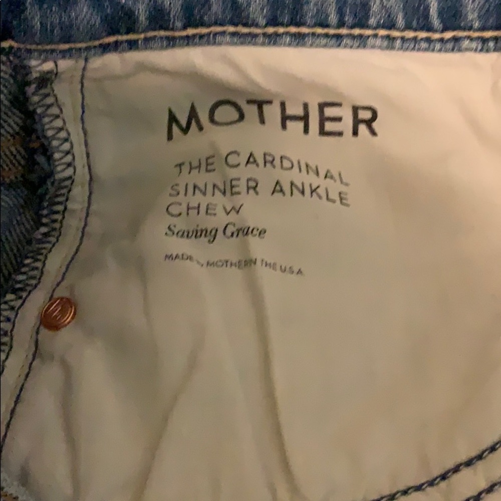 Mother Denim The Cardinal Sinner Ankle Jeans - Picture 10 of 16